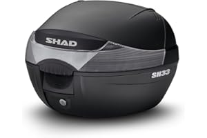 SHAD D0B33200 Top Case SH33, Black