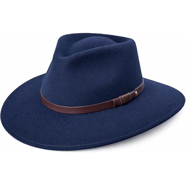Amazon.com: Stetson Sustainable Pork Pie Denim Hat Women/Men  display picture 2