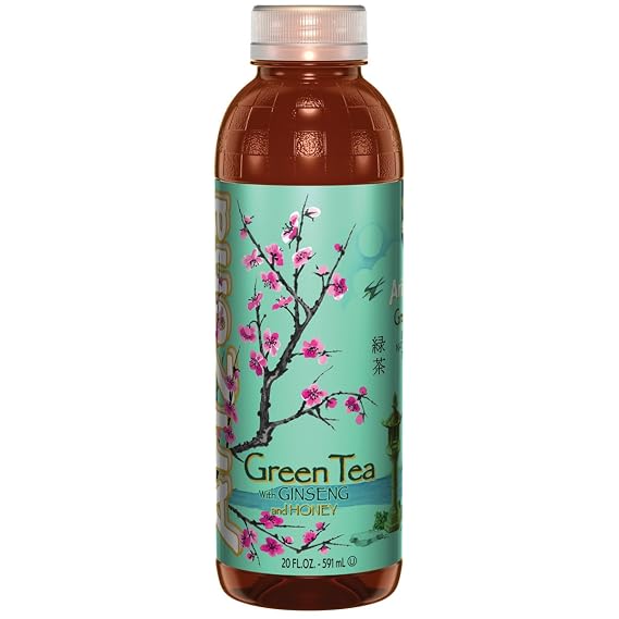 Arizona Green tea w/ ginseng&Honey plastic 20oz (613008723606)