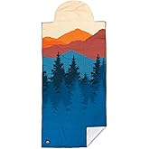 Gone For a Run Athletic Running Towel - Microfiber Hooded Car Seat Towel Cover - Sedona - 30" x 60" Moisture-Wicking Running Seat Protector for Runners