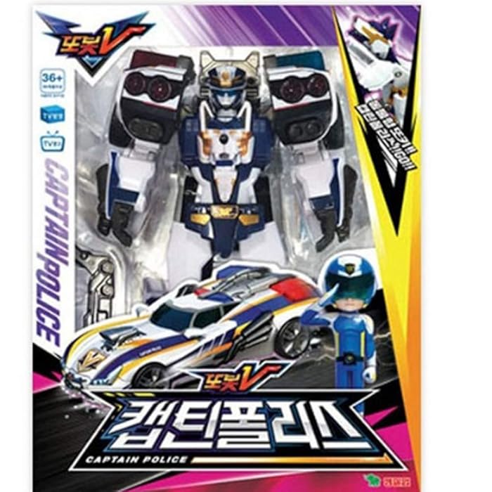 Buy Young Toys Tobot V Captain Police Korean Animation Robot