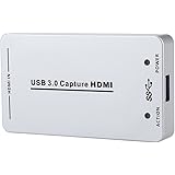 Seesii HDV-UH60 HDMI to USB3.0/2.0 Video Capture Dongle 1080P 60FPS Capture Box for Windows, Linux, OS X Systerm