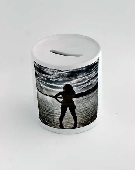 Caja de dinero con mujer, ley, Erotica, Sexy, uno, fkk: Amazon.es: Hogar