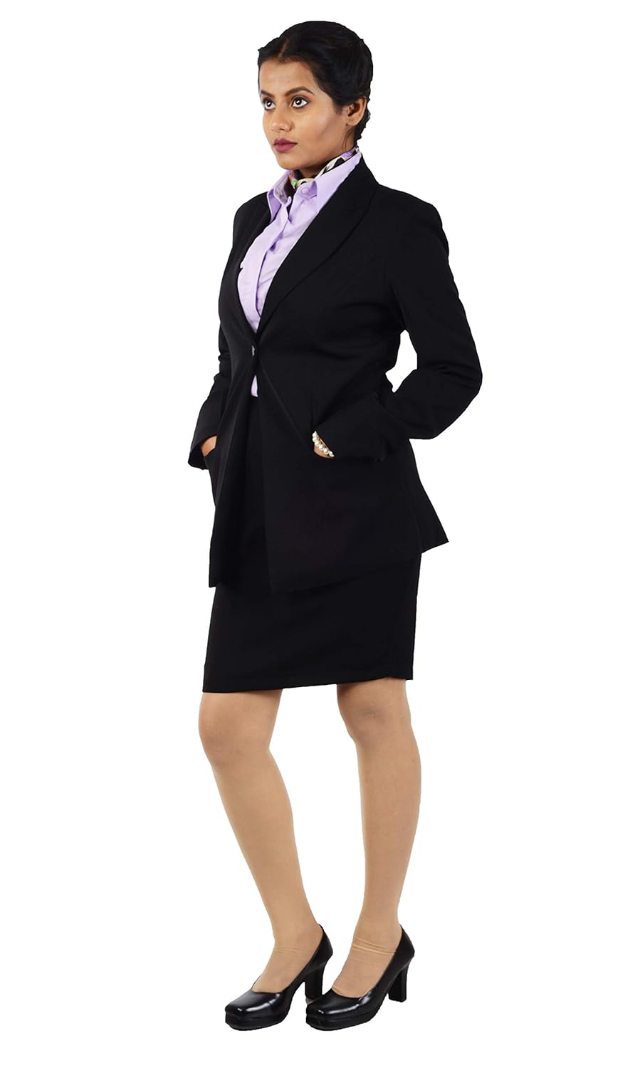 ladies blazer black lachka