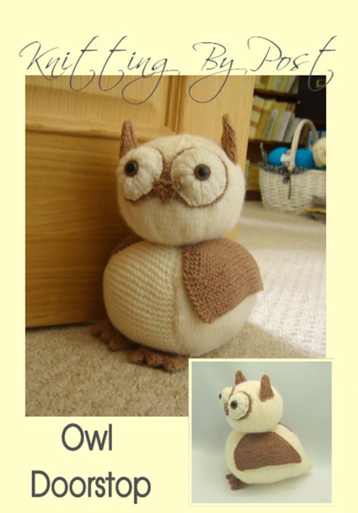 Knitting Pattern Owl Door Stop Amazon.co.uk Toys & Games
