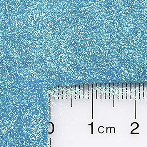 GLITTIES COSMETICS Extra Fine Glitter Powder-Make Up Body Face Hair Lips & Nails-(Azure)