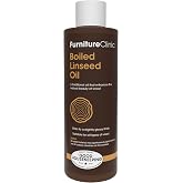 Furniture Clinic Boiled Linseed Oil, for Wood Stone &amp; Metal | This 8.5 oz bottle restores &amp; protects tables, cabinets, handles &amp; more. Fast drying formula with glossy finish.