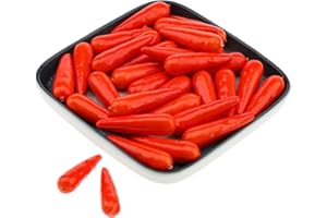 Meiwlong 30 PCS Artificial Decorations Fake Mini Easter Carrots Plastic Kitchen Home Fence Dining Table Christmas Thanksgiving Fall Harvest Farmhouse Photography