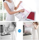 GOGOODA 7PCS Mesh Laundry Bags Delicates Wash Bags Durable Zippered Set view 9