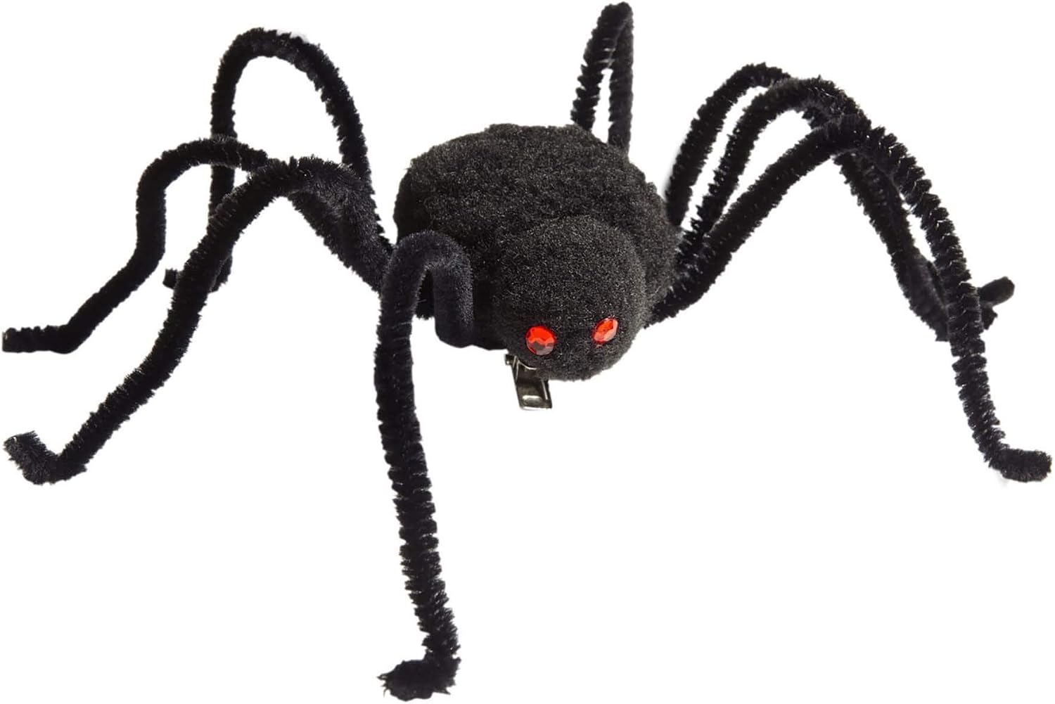 Spider Hairclips Accessory for Halloween Fancy Dress, Black