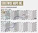 Streetwise London Map - Laminated City Center Street Map of London, England