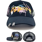 Cult of Individuality New Graffiti Trucker Black Era Snapback Hat
