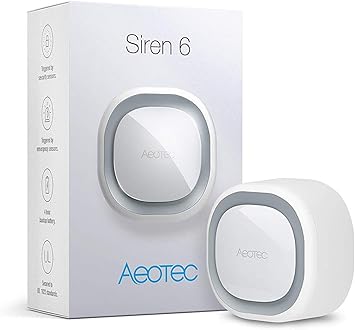 Aeotec Siren 6 Z Wave Plus S2 Altavoz De Seguridad Para Pared