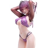 Wahohousee Date Preparation Shiso Bikini 1/6 Scale Anime Statue Figure | Features Glow-in-the-Dark Fluorescent Paint &amp; Luminous Tattoo; Dynamic Hair-Tying Pose; 12-Inch Grand Scale Statue