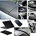PEATOP Carbon Fiber Vinyl Wrap Bubble Free Air Release 4D Texture Sheet Roll Film Anti-Wrinkle Silver (60