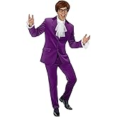 fun shack 60s Shagadelic Costume Men, Mens 1960s Spy Costume, 60s Outfits For Man, Halloween Costumes For Men