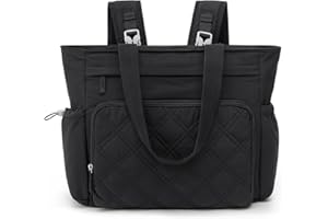 G4Free 3 in 1 Diaper Bag with Insulated Pockets Baby Backpack for Women Men Toddler Diaper Tote with Stroller Buckle Travel Work-Black