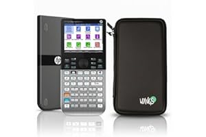 HP Prime G2 Graphing Calculator Including WYNGS Custom-fit Protective case Black