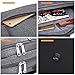 CoolBELL Convertible Backpack Shoulder bag Messenger Bag Laptop Case Business Briefcase Leisure Handbag Multi-functional Travel Rucksack Fits 17.3 Inch Laptop For Men/Women (Black)