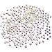 2880pcs 2mm Nail Rhinestones AB Crystals Round Flatback Glass Gems Stones Nail Decoration Art for Nails Crafts Shoes Clothes Eye Makeup (2880pcs 2mm)