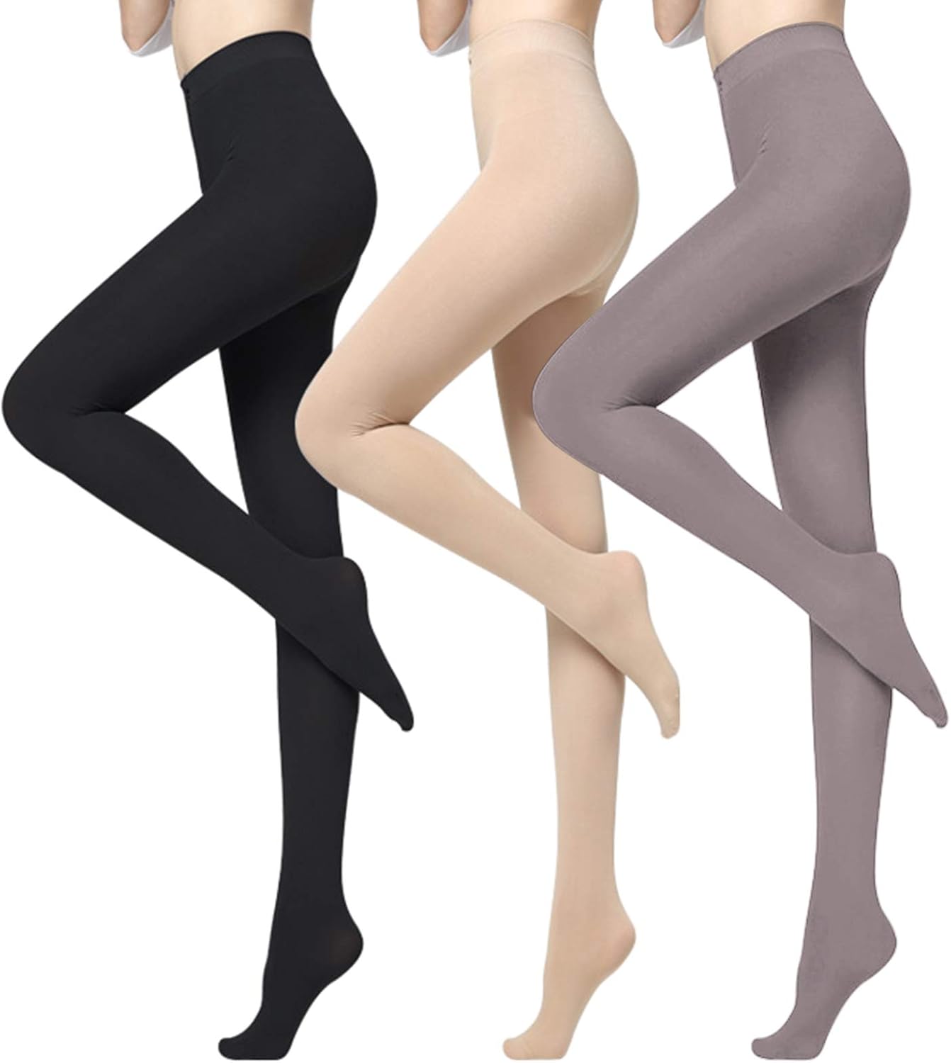 Xinvivion Pantimedias de 120 Deniers para Mujer Longitud Total