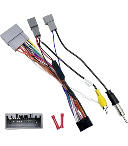 Strpump 16pin Quad Lock Connector Car Radio Stereo Power Retrofit Harness Cable Wire Compatible For Mercedes Benz W203 B200 S Class M Class W164 Gl Class R Class Basic Model Radio Antenna Adapter - View #5