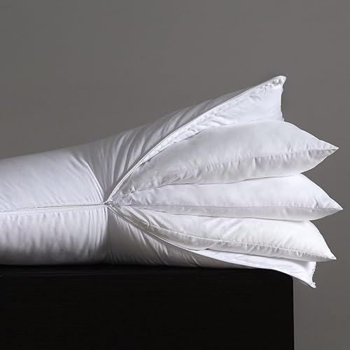 Three Geese Adjustable Layer Pillows, Assembled in Bed Pillow