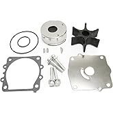 MARKGOO Water Pump Impeller Repair Kit 6N6-W0078-02-00 for Yamaha 2 stroke Outboard 115 130 HP C115 P115 S115 L130 S130 Boat Motor Engine Rebuild Parts Replacement Sierra 18-3312 6N6-W0078-01-00