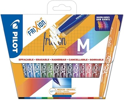 PILOT FriXion Ball Erasable Rollerball Pen Set of 15