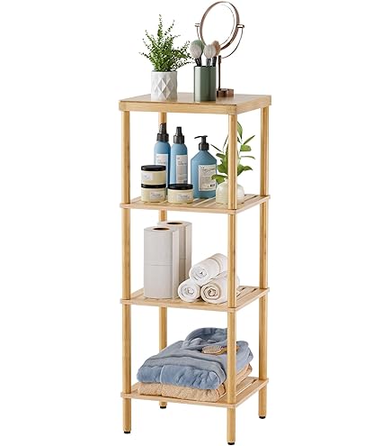 Amazon.com: Creative Co-Op Three Tier A-Frame Open Shelf : Home