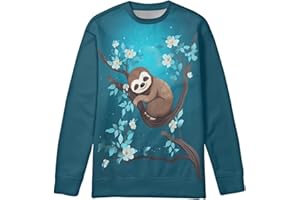 ZPINXIGN Girls Boys Sweatshirt Fall Outfit Kids Comfy Sweaters Pullover Tops 6-14 Years Old
