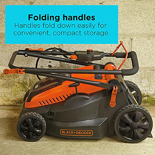 BLACK+DECKER 40V MAX* Cordless Lawn Mower with Battery and Charger