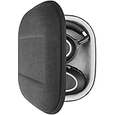 Geekria Shield Headphones Case Compatible with Sennheiser PXC 550-II Wireless, PXC 550, PXC 480, Replacement Hard Shell Travel Carrying Bag with Cable Storage (Dark Grey)