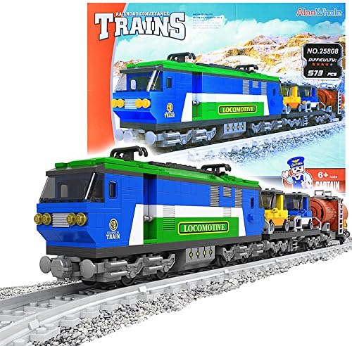 AlanWhale Cargo Train Building Kit Toy 25808