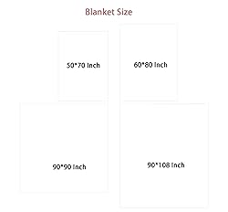 TASTHROW Large Flannel Fleece Throw Blanket, 50×70