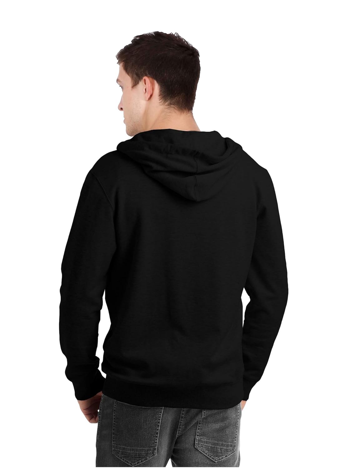 fanideaz men's cotton hooded sweatshirt with zip
