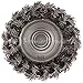 Makita 1 Piece - Banded Knotted Wire Cup Brush For Grinders - Ultra Heavy-Duty Conditioning For Metal - 2.5