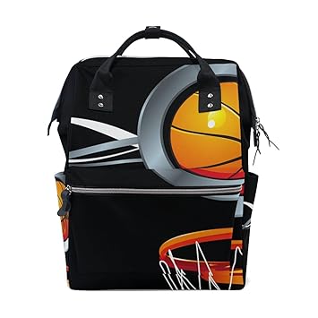 basketball diaper bag