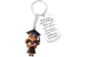 sewrung Class 2024 Graduation Gifts - Keychain for Her Girls Him Boys High School College Kindergarten Preschool
