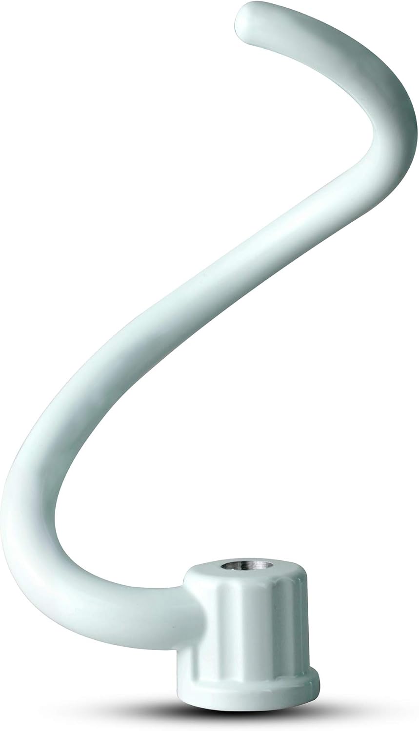 KNS256CDH Spiral Coated Dough Hook Mixing Head Replacement,Fits For Bowl-Lift models KV25G and KP26M1X and KitchenAid Stand Mixer W10462785