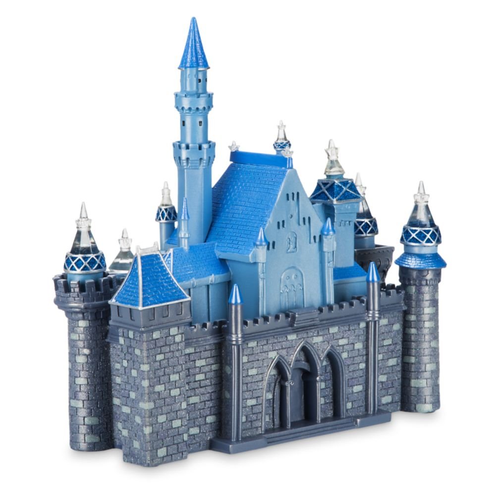 Disney Medium Big Fig Figure Sleeping Beauty Castle 60th Diamond Celebration Statue Dolls Accessories Playsets