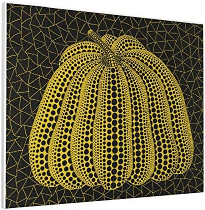インテリア アートポスター 草間彌生 絵画 カボチャ ポスター フレーム 壁掛け アート 装飾 壁絵 おしゃれ プレゼント 抽象画 贈り物 40 50cm