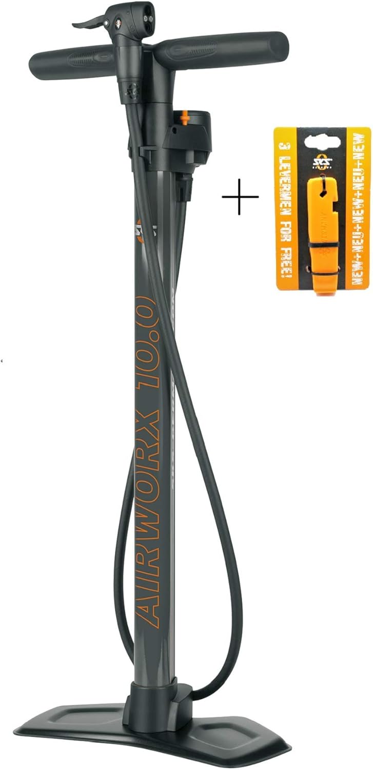 SKS Airworx 10.0 Standpumpe anthracit 2020 Fahrradpumpe