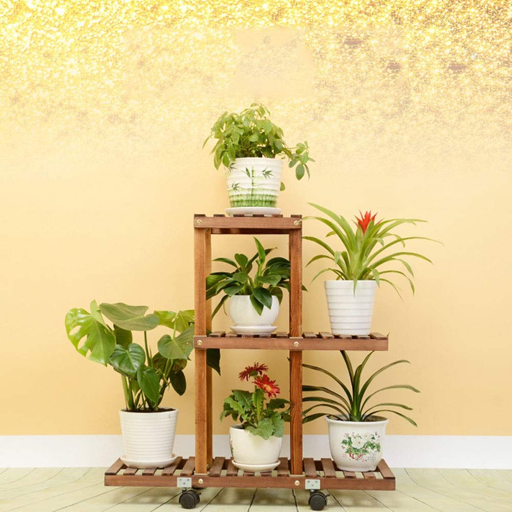 3 Soporte De La Planta De Los Neumáticos Con Ruedas Soporte De La ...