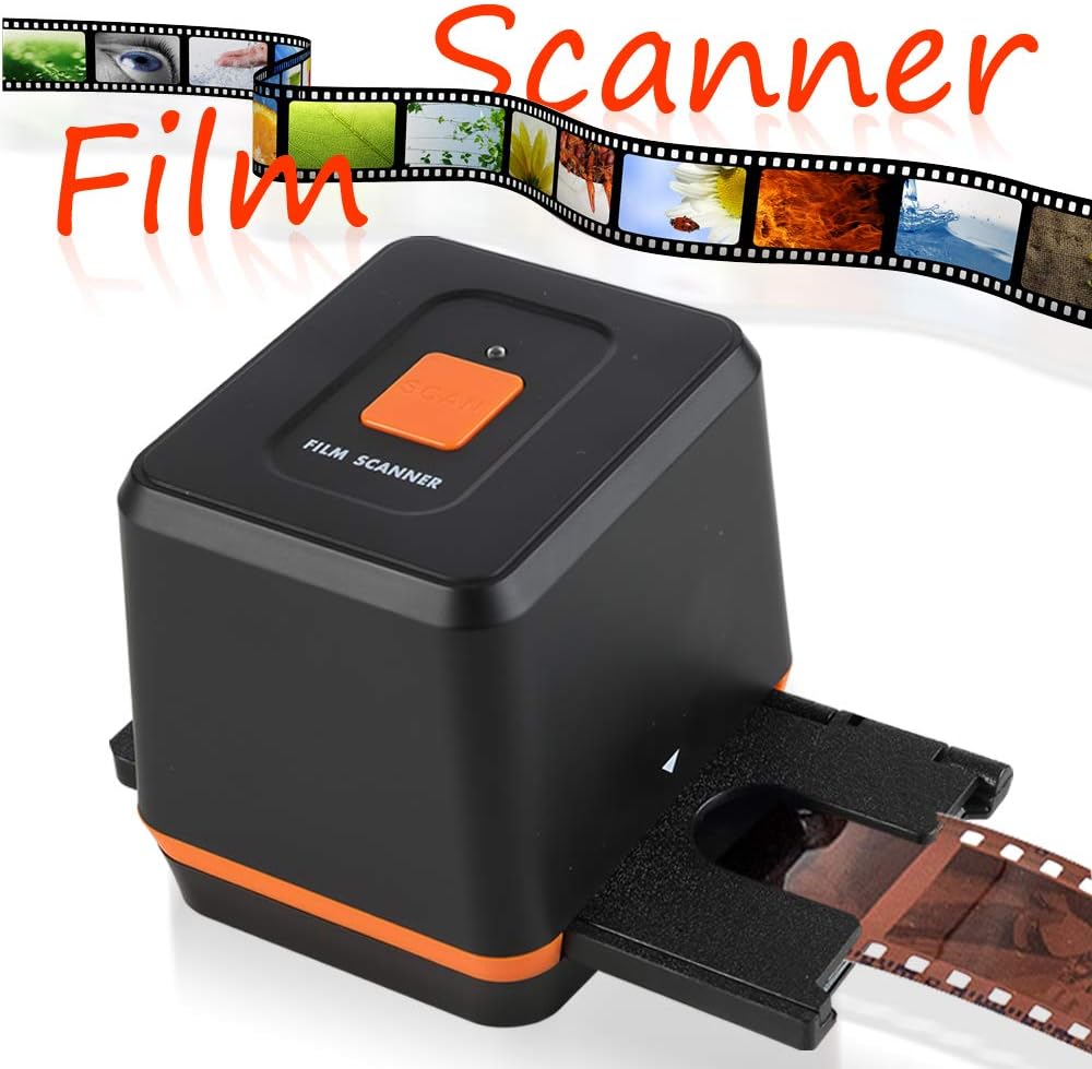 Folgtek Film Converter 35mm Photo Negative and 126mm Slide Scanner, Slide & Film Convert to Digital Photo, Supports MAC/Windows/Vista: Electronics