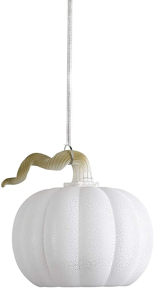 Amazon Com Anvehu Ornaments White Pumpkin Gourd Lantern Ornament