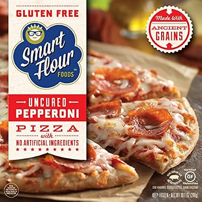 Smart Flour Foods; Uncured Pepperoni Pizza, 10.1 Ounce (Case of 6)