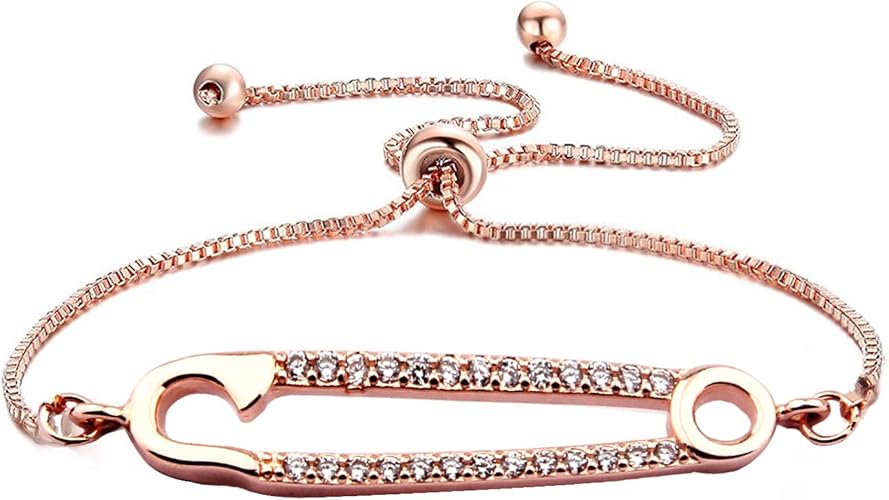 girls rose gold sliders