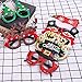 Aneco 12 Styles Christmas Glasses Frame Glitter Christmas Party Glasses Christmas Costume Creative Eyewear for Christmas Party Supplies