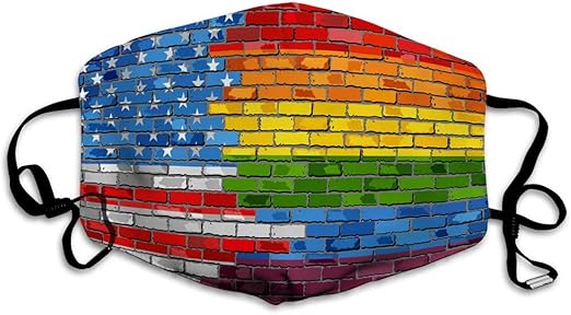 Escudo de boca popular para cocina Jogging ladrillo-pared-usa-y-gay